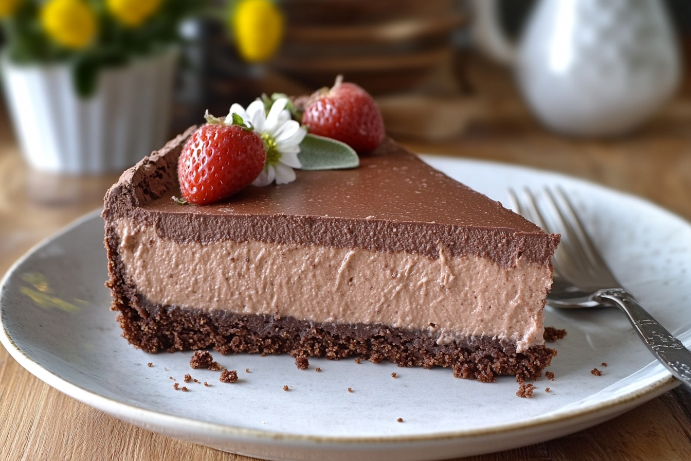 Torta Tedesca al Cioccolato Senza Cottura
