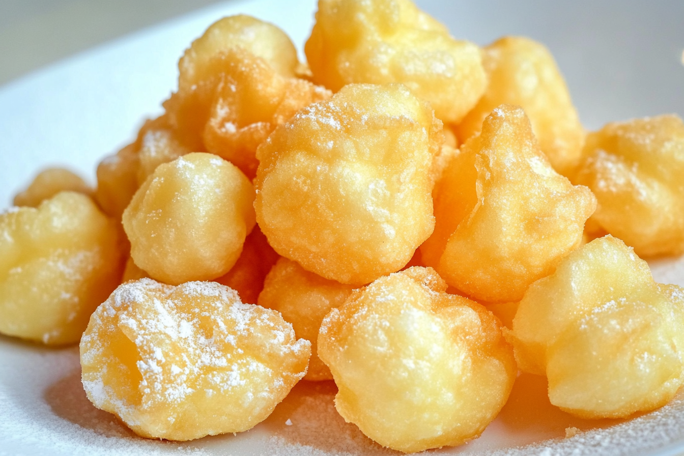 Zeppole di pasta cresciuta