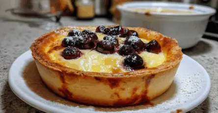 Torta Pasticciotto con Crema e Amarene