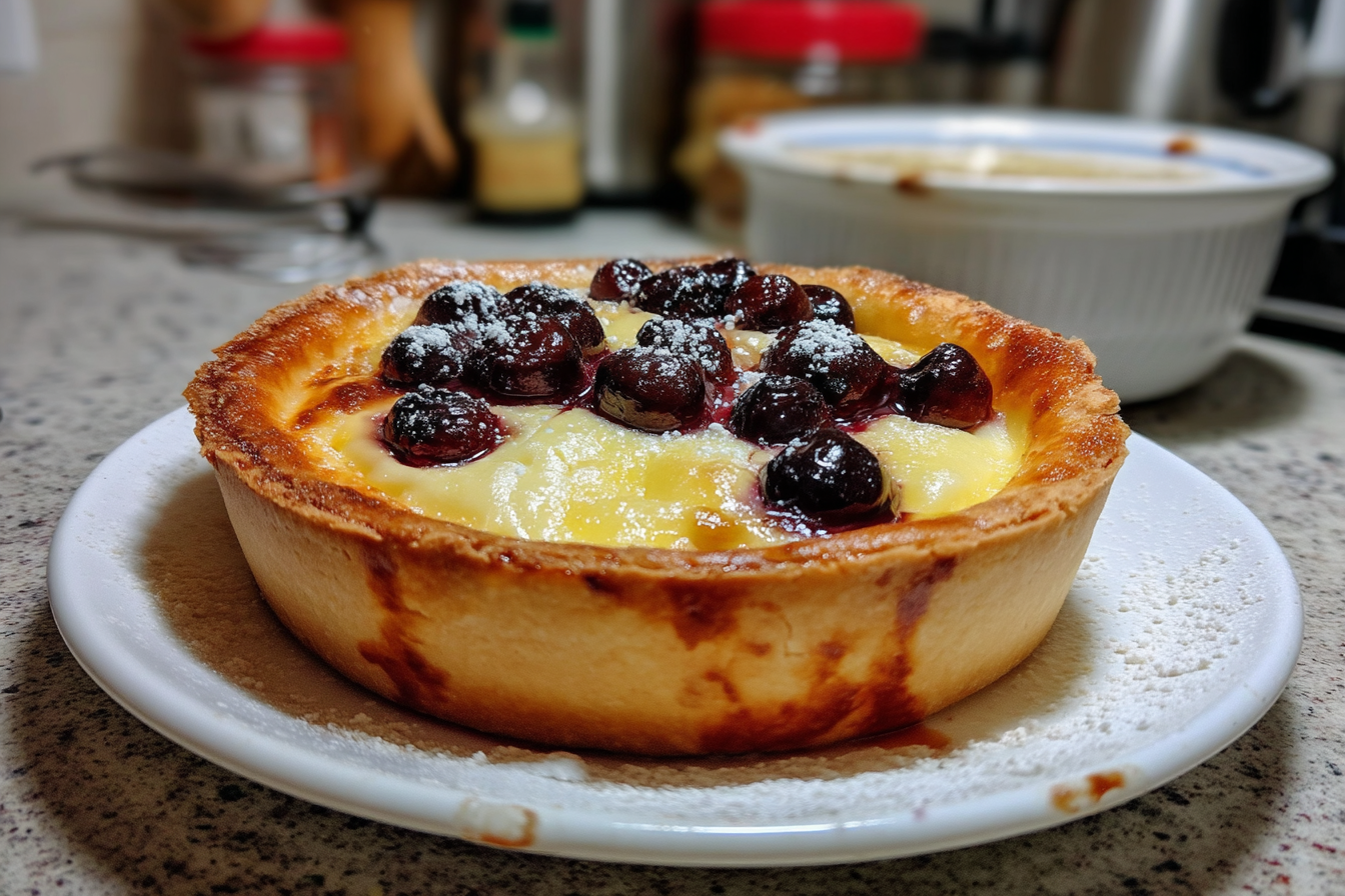 Torta Pasticciotto con Crema e Amarene