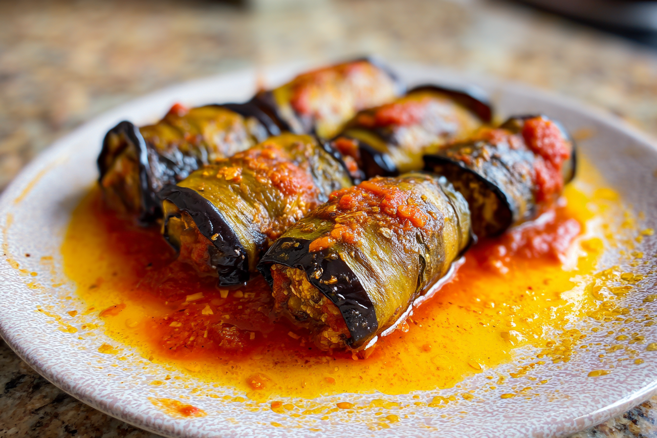 Involtini di melanzane