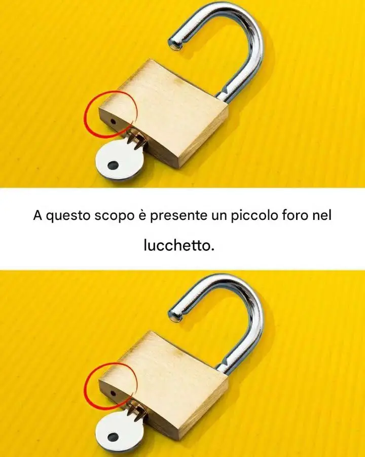 Piccolo Foro Nel Lucchetto