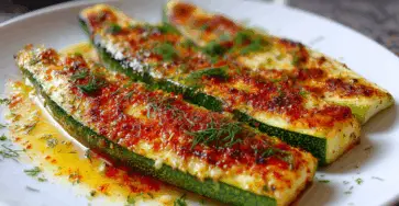 Cotolette di zucchine con salsa all’aglio e aneto