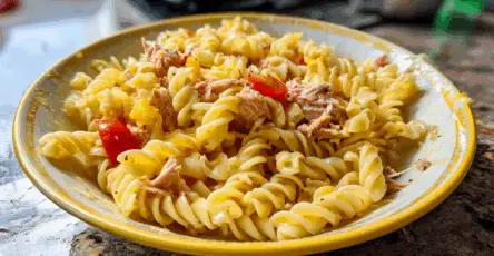 Pasta fredda con tonno
