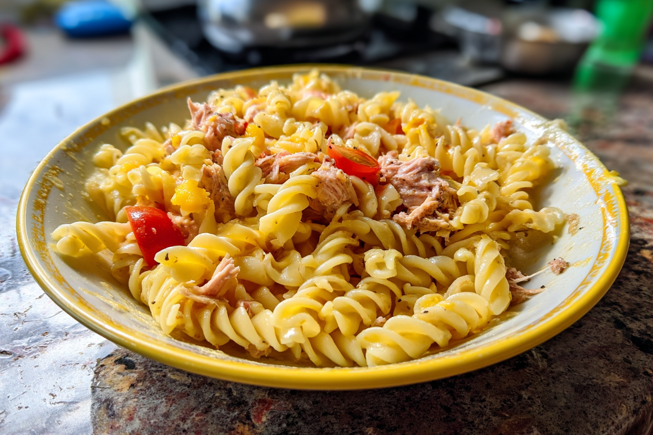 Pasta fredda con tonno