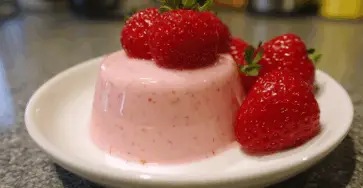 Crema bavarese alle fragole