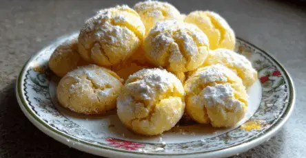 Biscotti morbidi al limone