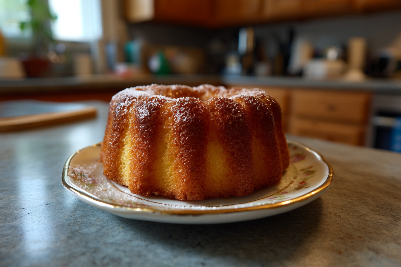 Ciambellone al bicchiere