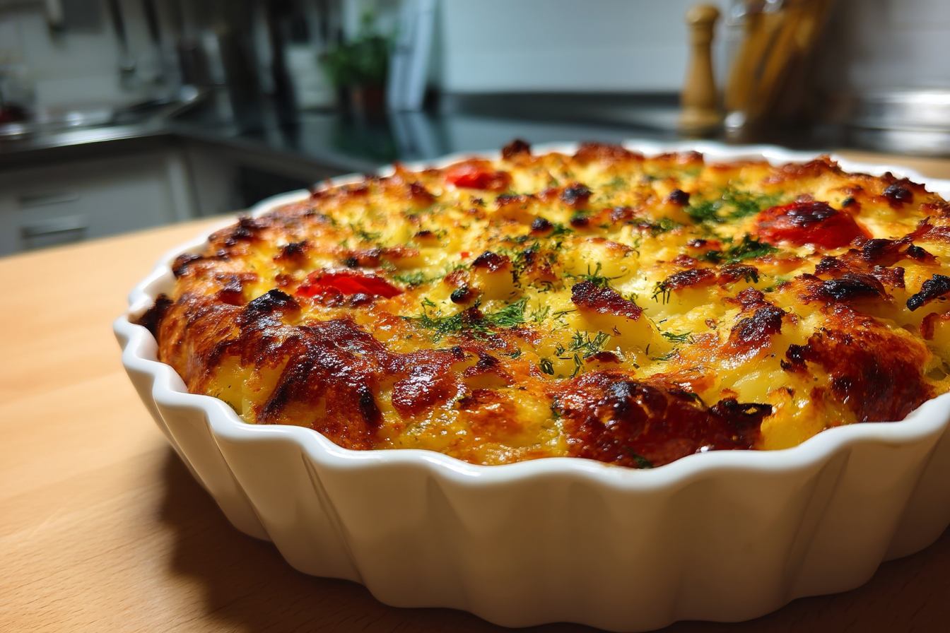 Casseruola a base di verdure e patate