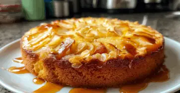 Torta di mele succosa