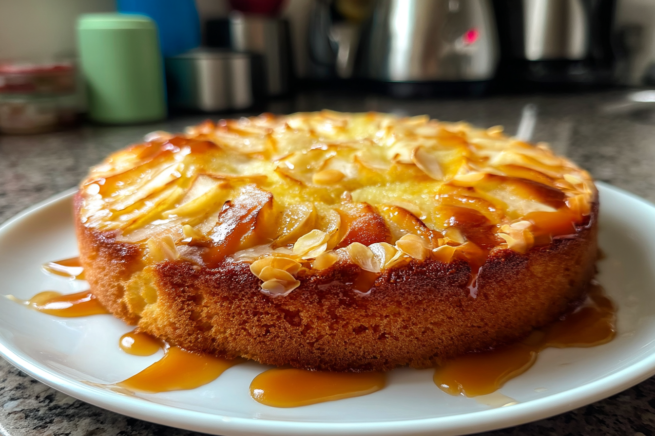 Torta di mele succosa