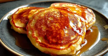 Pancake ripieni di cannella