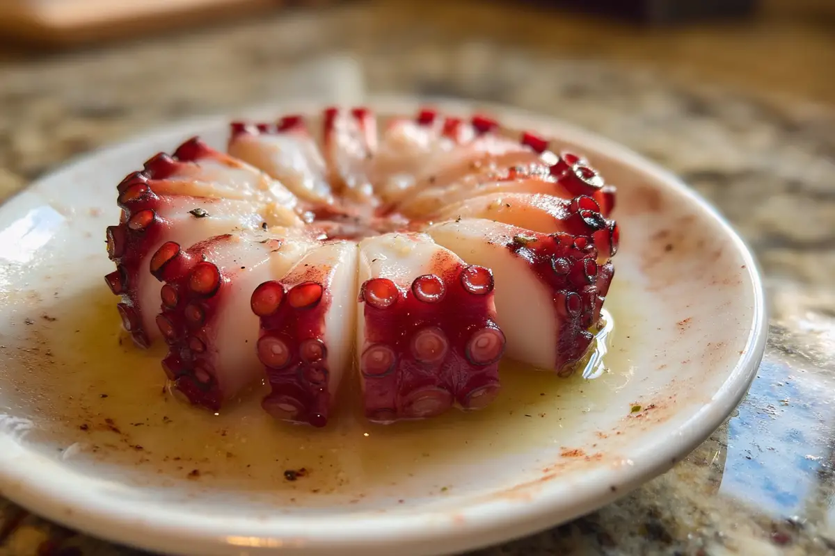 Carpaccio di polpo