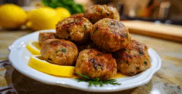 Polpette al limone