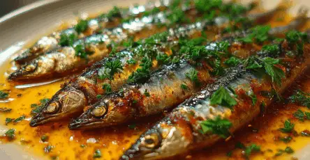 Alici al forno