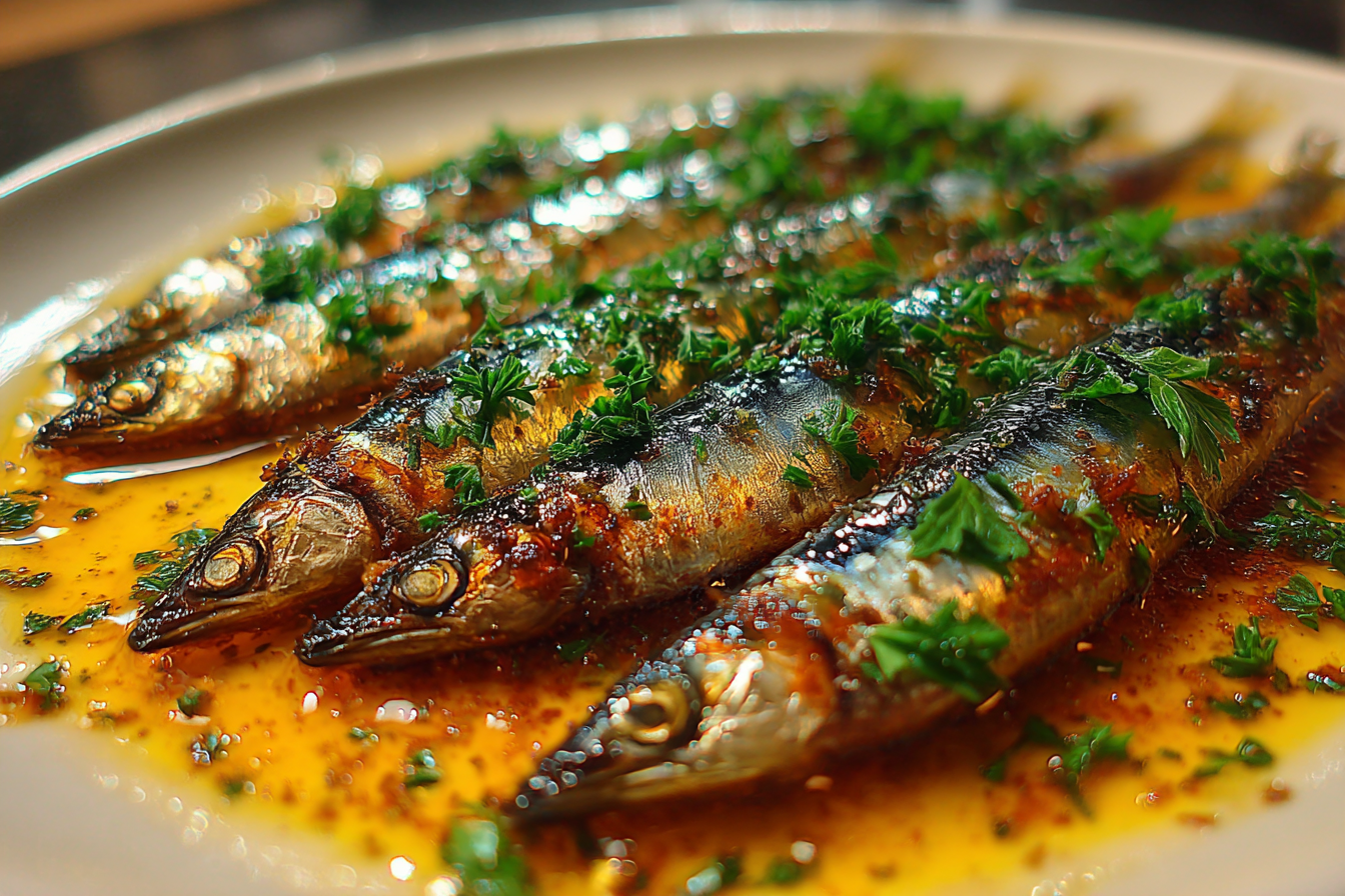 Alici al forno
