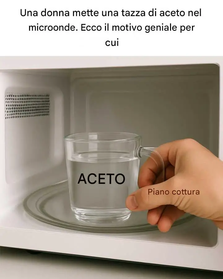 Aceto nel microonde
