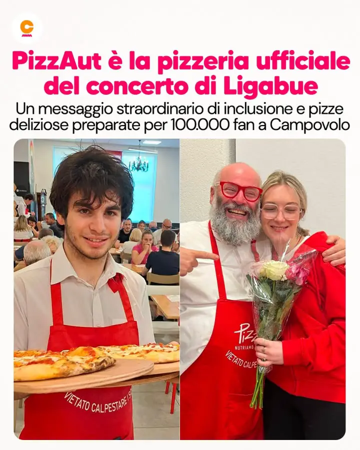PizzAut sarà la pizzeria ufficiale del concerto di Ligabue a Campovolo