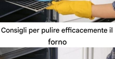 Consigli per pulire efficacemente il forno