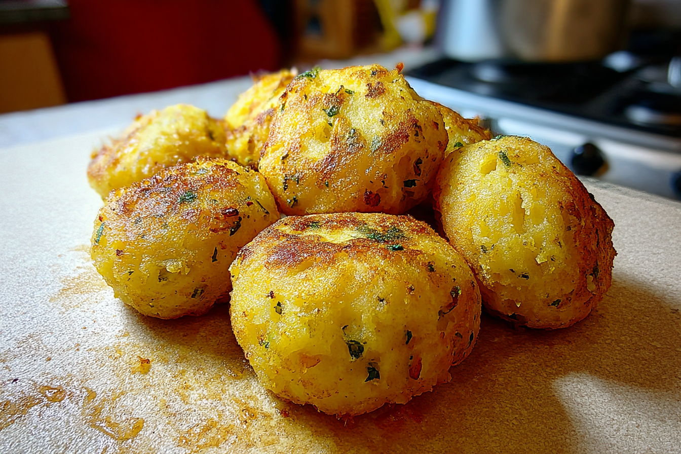 Polpette di patate alla siciliana
