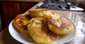 Crepes di patate e mozzarella