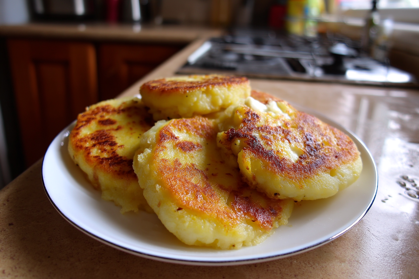 Crepes di patate e mozzarella