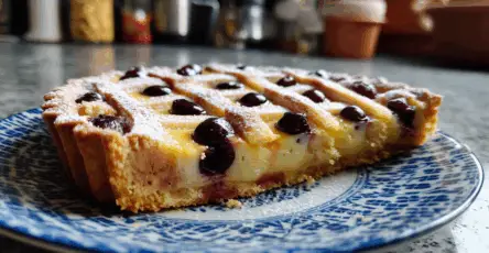 Crostata amalfitana dolce cremoso