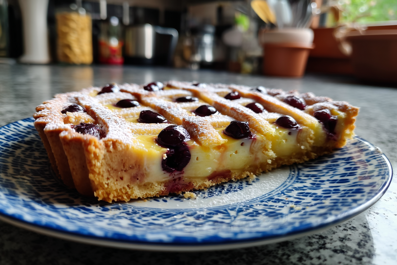 Crostata amalfitana dolce cremoso