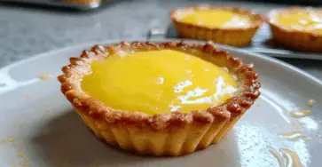 Mini crostata al limone