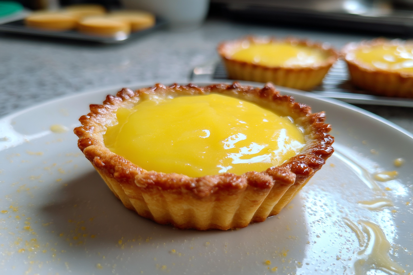 Mini crostata al limone