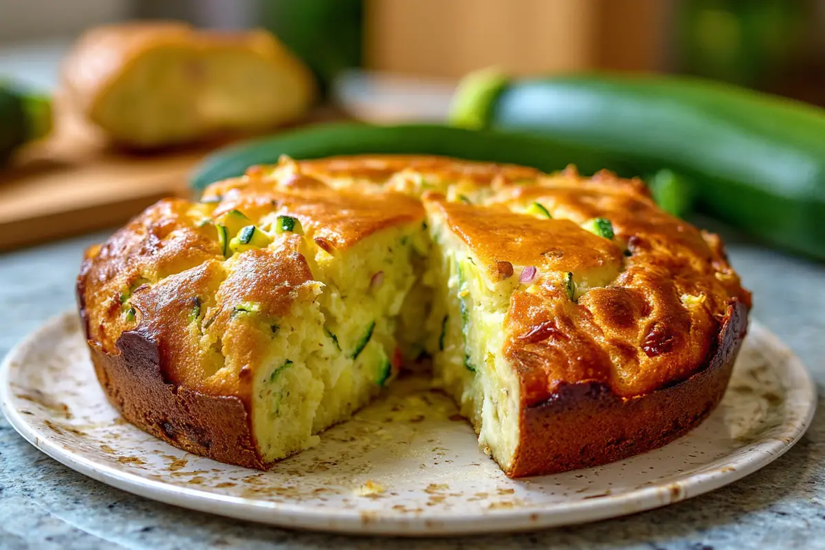 Torta 7 vasetti con zucchine