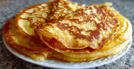 Crepes fatte in casa
