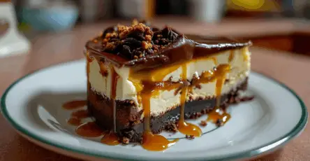 Cheesecake al Brownie al Caramello