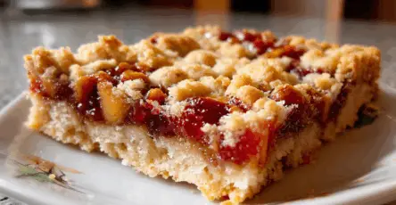Torta veloce del mattino con indice glicemico basso