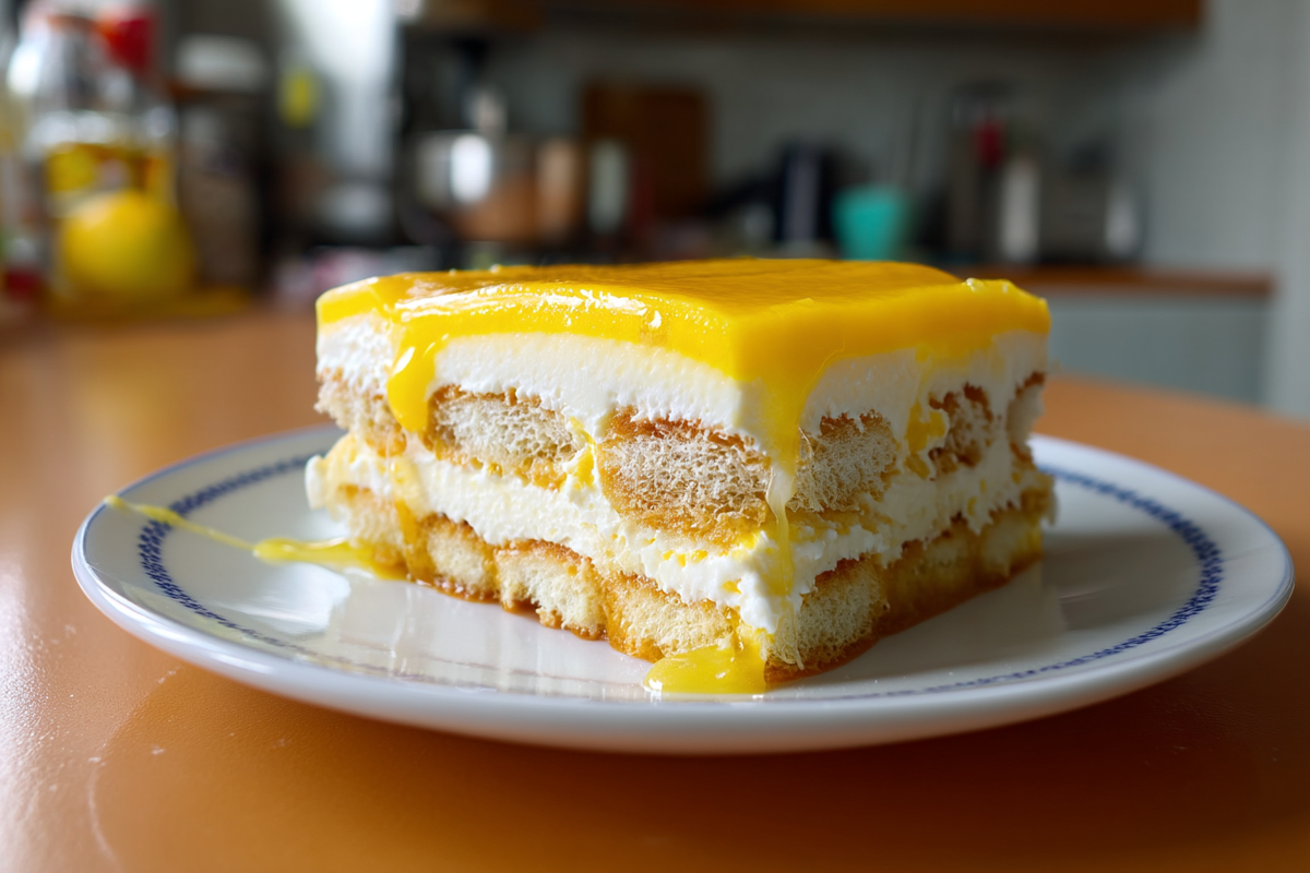 Tiramisù al limoncello