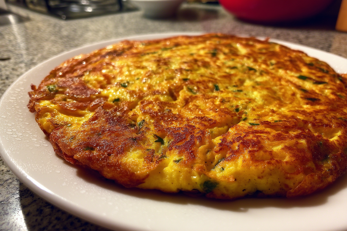 Frittata senza uova con verdure