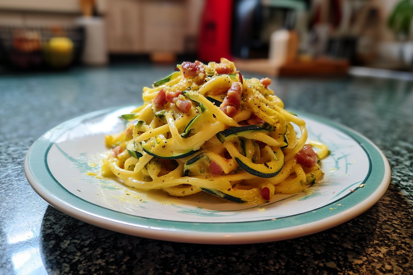 Carbonara di zucchine