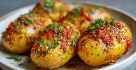 Patate speziate al forno