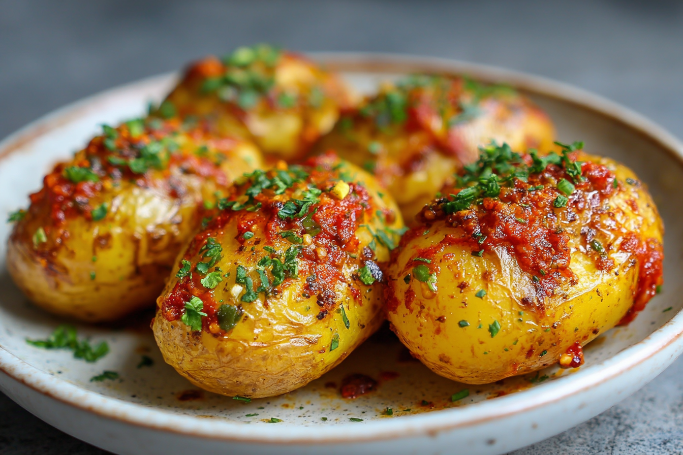 Patate speziate al forno