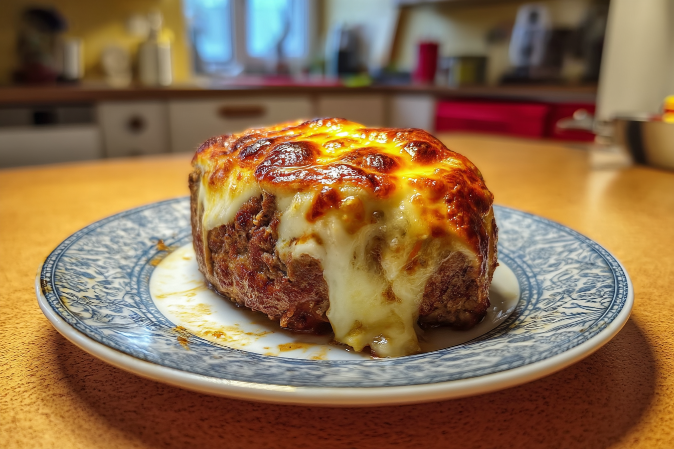 Polpettone con Cuore di Scamorza
