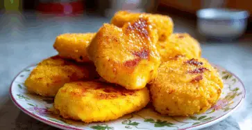 Cotolette di pollo e patate