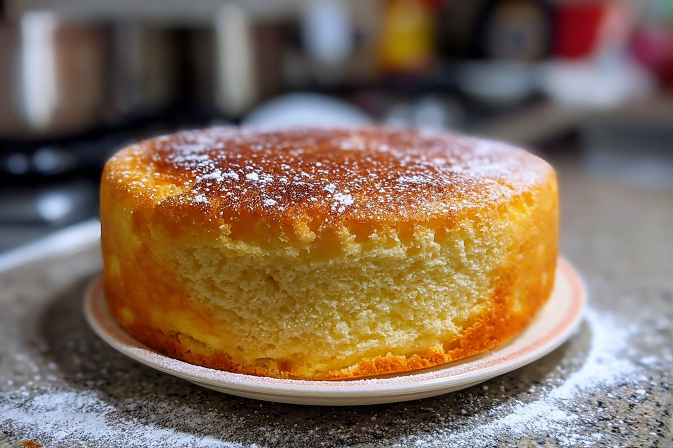 Pan di Spagna alla vaniglia