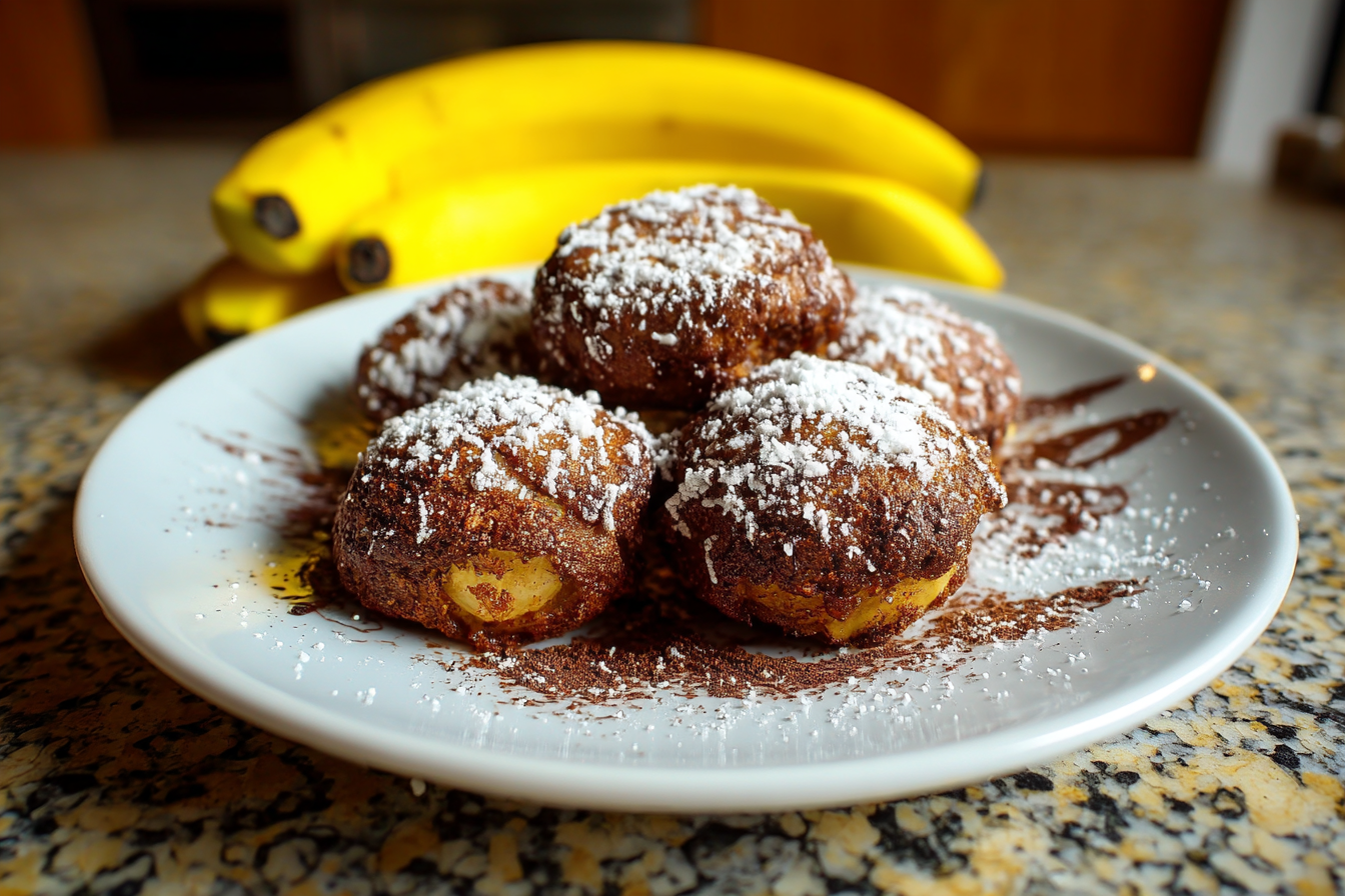 Dolcetti Banana Avena e Cacao