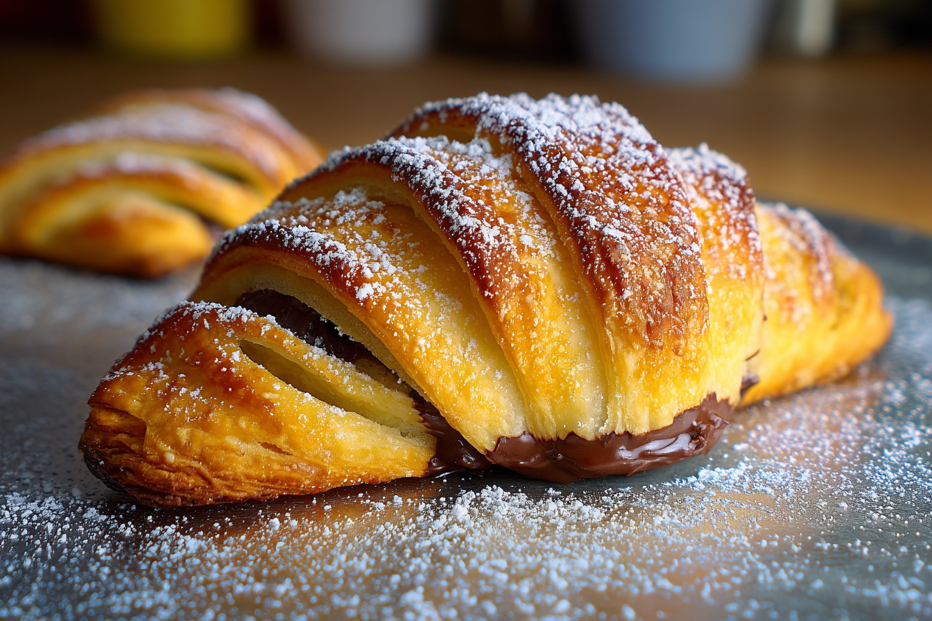 Sfogliatelle al cioccolato