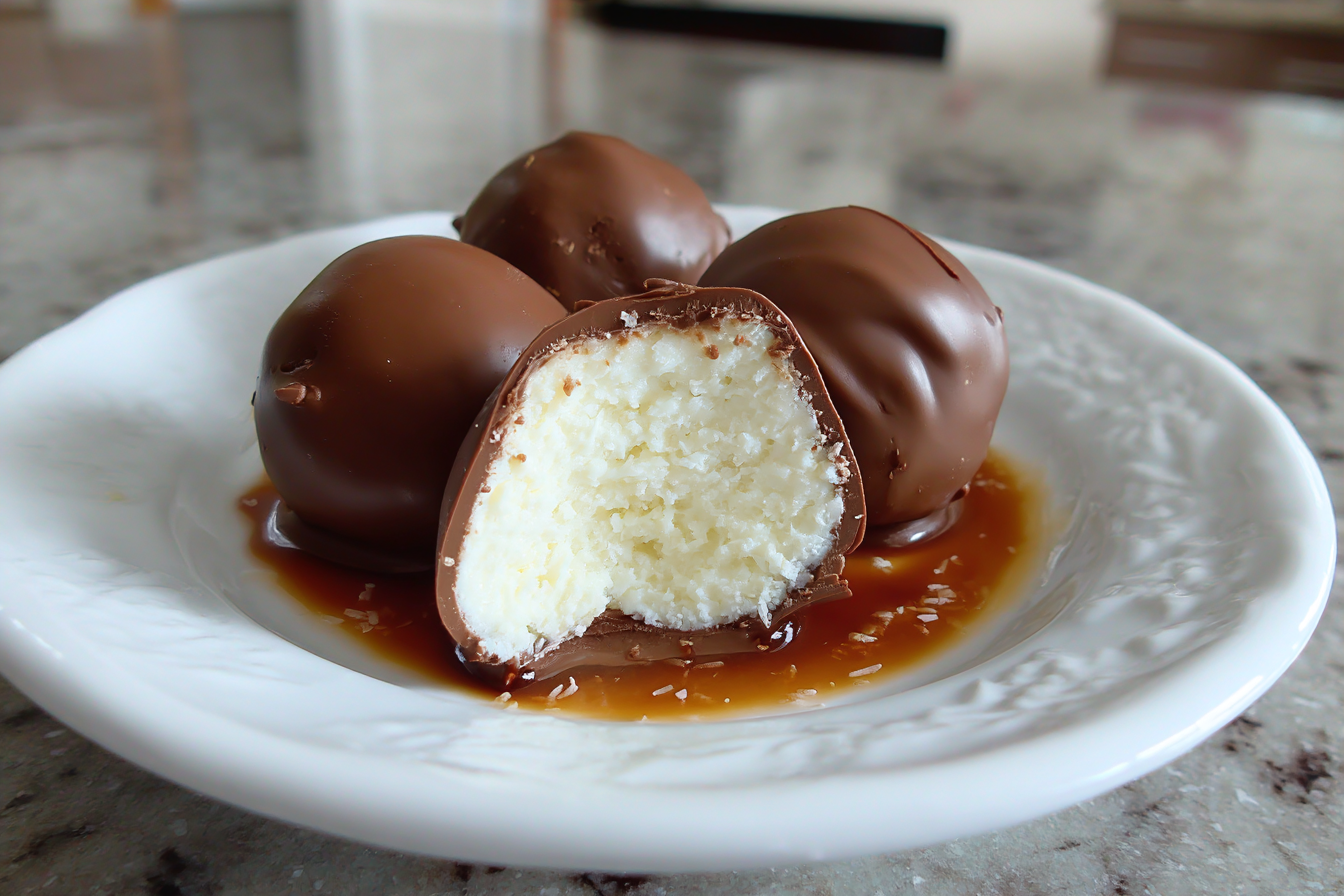 Tartufini yogurt e cocco