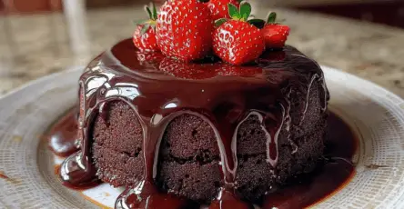 Torta al cioccolato ripiena