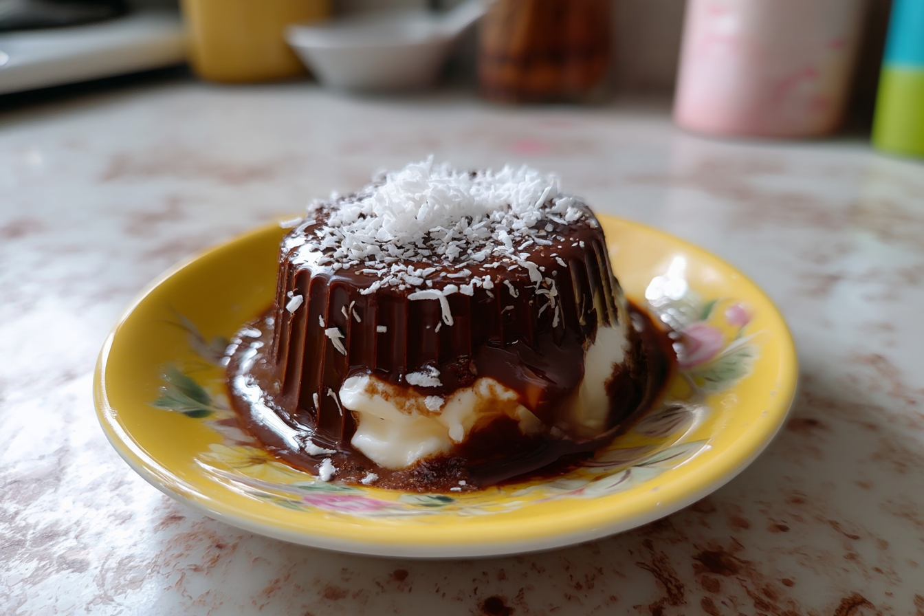 Cioccolato yogurt e cocco