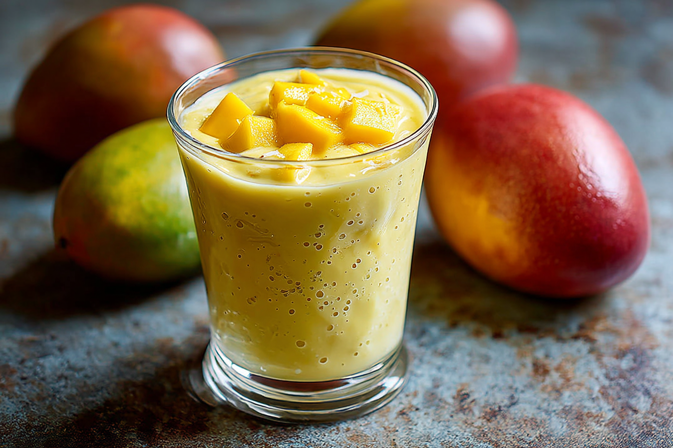 Frullato di mango banana e cocco