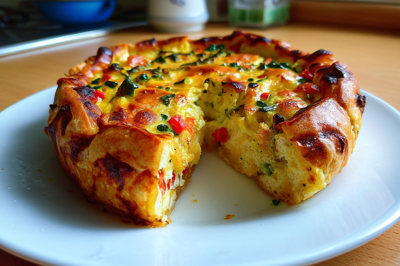 Torta salata di verdure