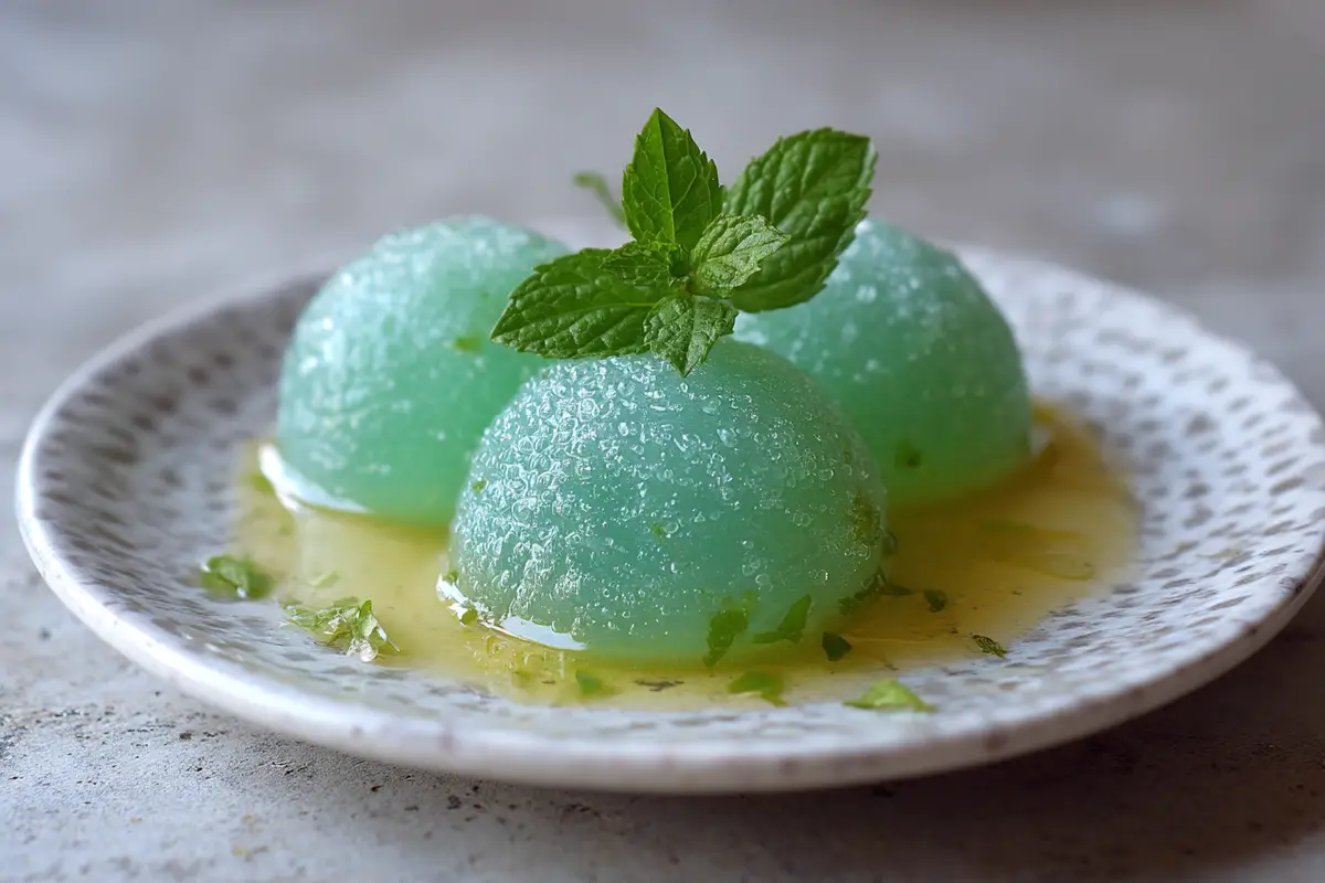 Ghiaccioli alla menta